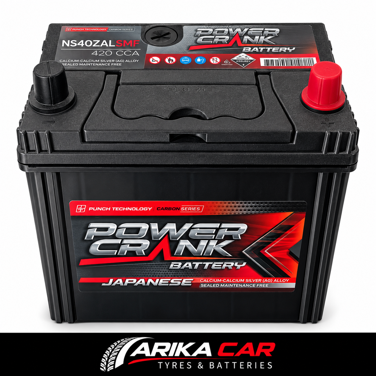 POWER CRANK NS40ZAL SMF BATTERY